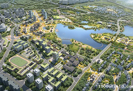 北湖熊猫国际旅游休闲区城市设计