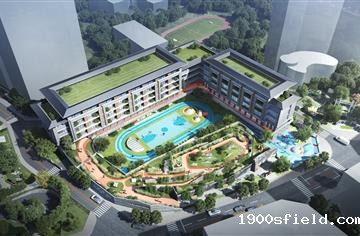 CDAD作品|成都市龙王庙正街小学：千年东南里 城墙书香园