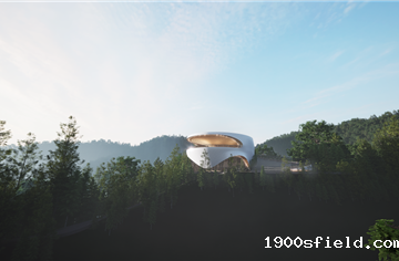 CDAD项目 | 蓥华山惊现“古蜀之眼”，360°沉浸式观日出，预计10月完工